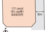 岡山市北区庭瀬　1,455.4万円　土地　ジェイネットワーク